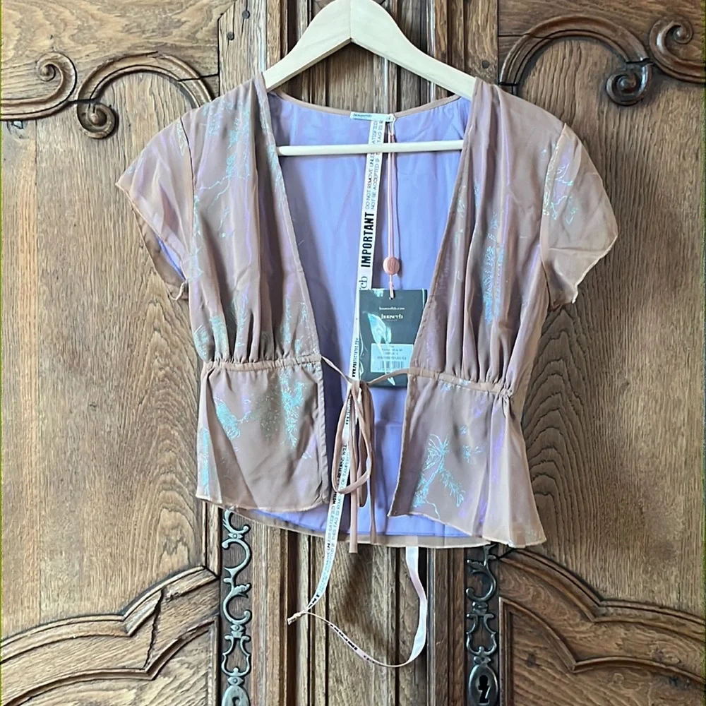 House of CB sheer georgette